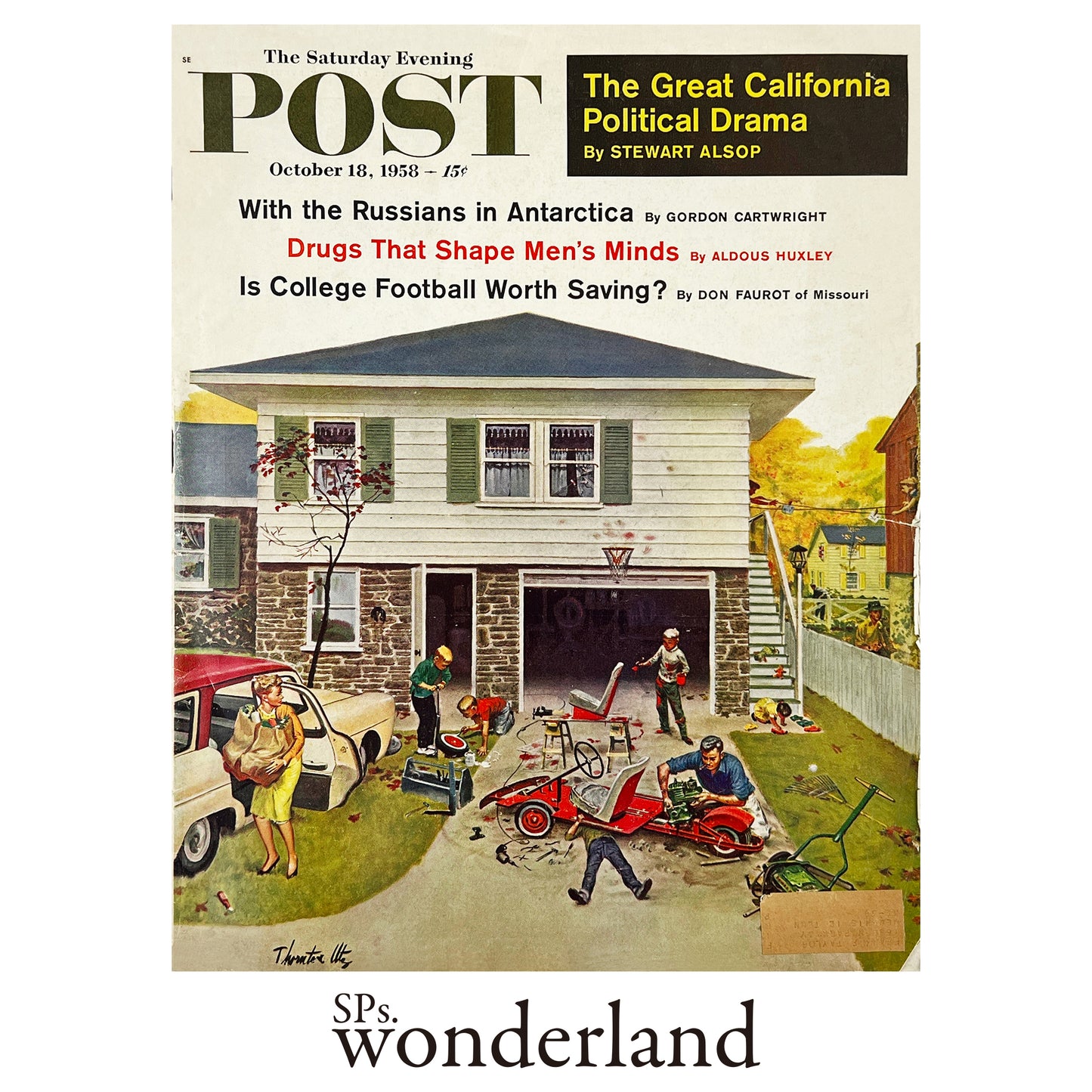 The Saturday Evening POST Vol.231 No.16  - 1958.10