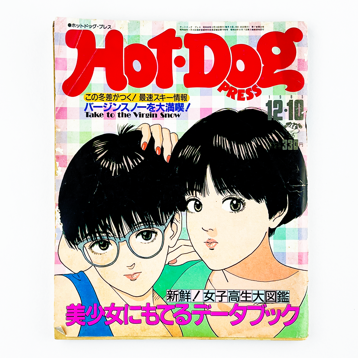 HOT-DOG PRESS No.133 ホットドッグ・プレス 12月10日号｜ホットドッグプレス編集部